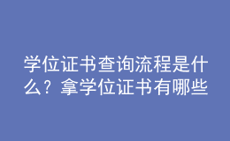 學位證書查詢流程是什么？拿學位證書有哪些優(yōu)勢呢？ 