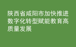 陜西省咸陽市加快推進數(shù)字化轉(zhuǎn)型 賦能教育高質(zhì)量發(fā)展