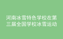 河南冰雪特色學(xué)校在第三屆全國學(xué)校冰雪運(yùn)動競賽暨冰雪嘉年華活動中再創(chuàng)佳績