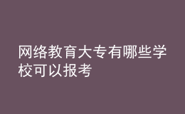 網(wǎng)絡(luò)教育大專有哪些學(xué)?？梢詧罂? style=