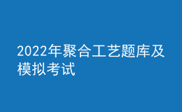 2022年聚合工藝題庫(kù)及模擬考試