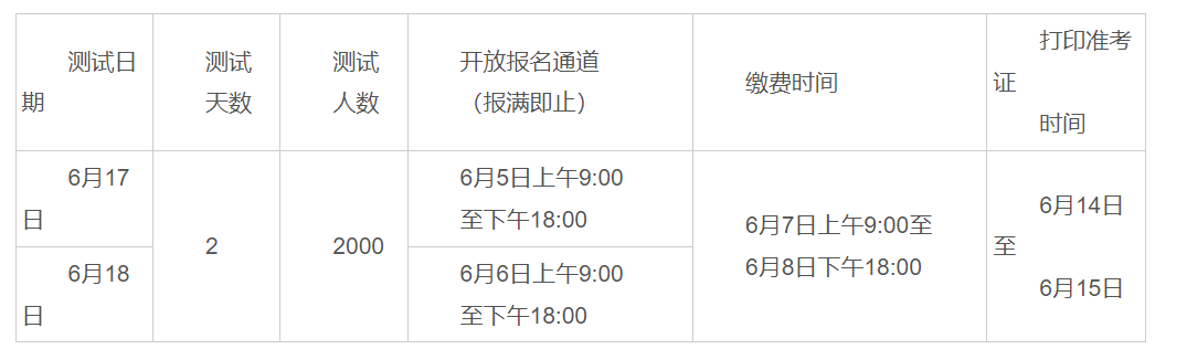 2023年6月廣西百色市普通話考試時(shí)間：6月17、18日